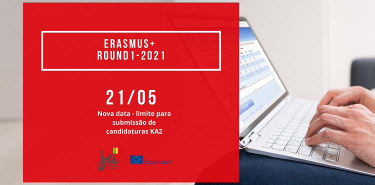 Deadline para submissão de projetos Erasmus+  Ação-Chave 2 adiada